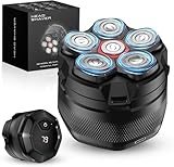 Head Shaver for Bald Men, 10000 RPM High-Speed 6D Magnetic Razor, IPX8 Waterproof Wet/Dry Shaving, LED Display & Storage Case