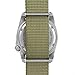 BERTUCCI A-2T Men's Watch - Titanium - Olive Nylon Strap - Black Dial - 12122