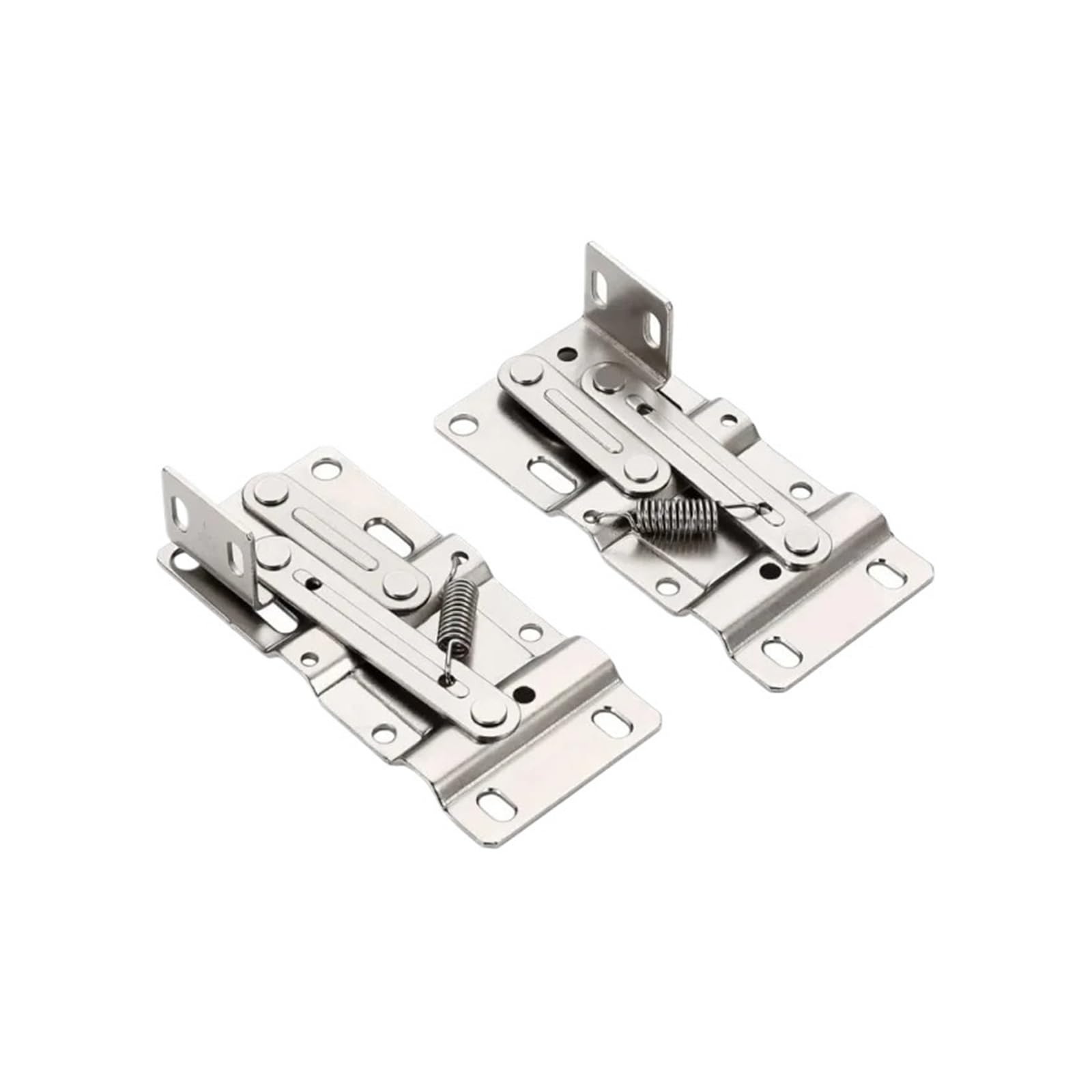 Iklaaqetbxps One Color 2Pcs Kitchen Cabinet Tip-Out Trays Hinges Self-Closing 45 Degree Pivot Hinge