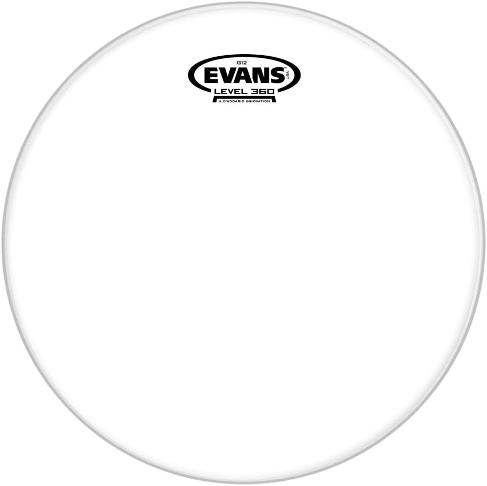Evans Drum Heads - G12 Clear Tom Drumhead, 18 Inch