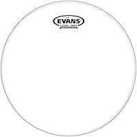Vista 8 de Evans Cabezales de tambor - G12 Clear Tom Drumhead, 10 pulgadas