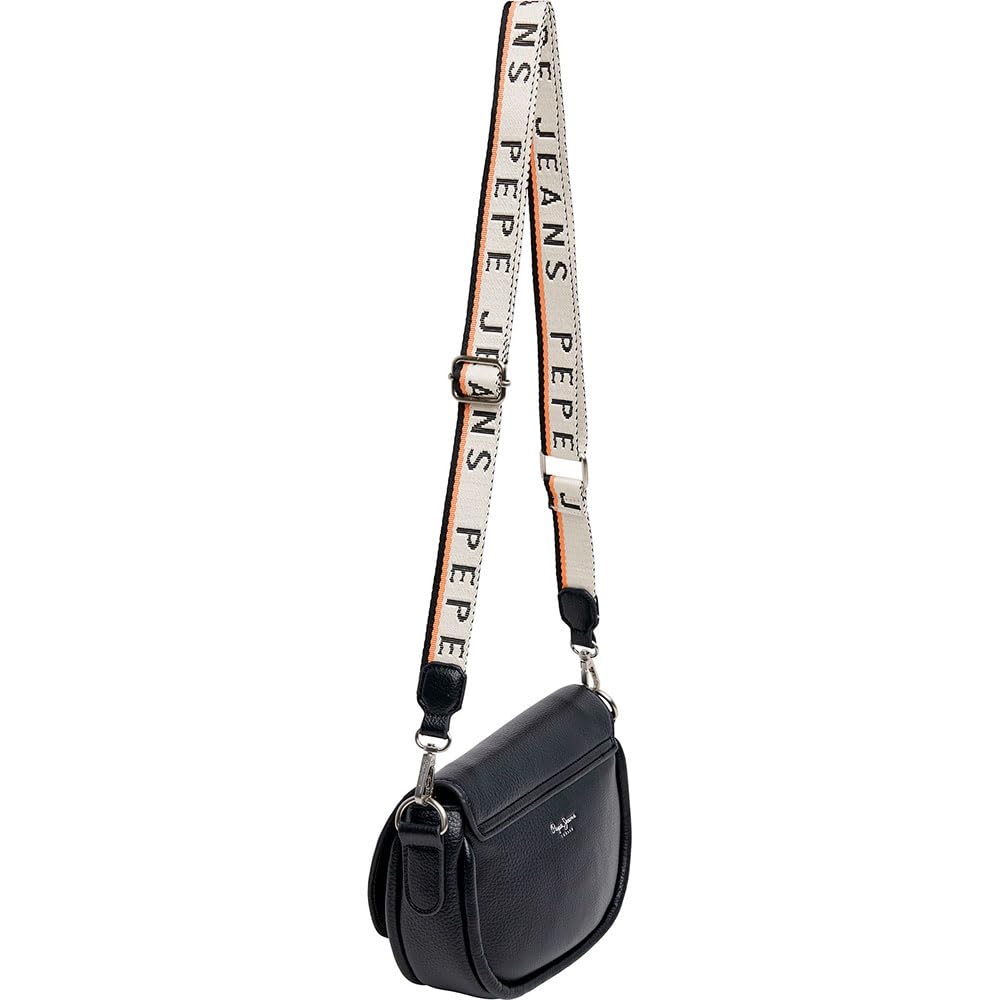 Pepe Jeans CRISHA Main Bag da donna, nero (nero), taglia unica, Nero (nero)., Taglia unica