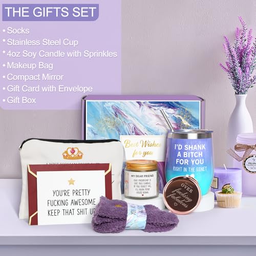 Birthday Gifts for Women Best Friend, Friendship Gift for Her, BFF Gifts for Friend Sister Bestie, Cool Gift Box for Women Female Friends Mothers Day Christmas Birthday - Image 2