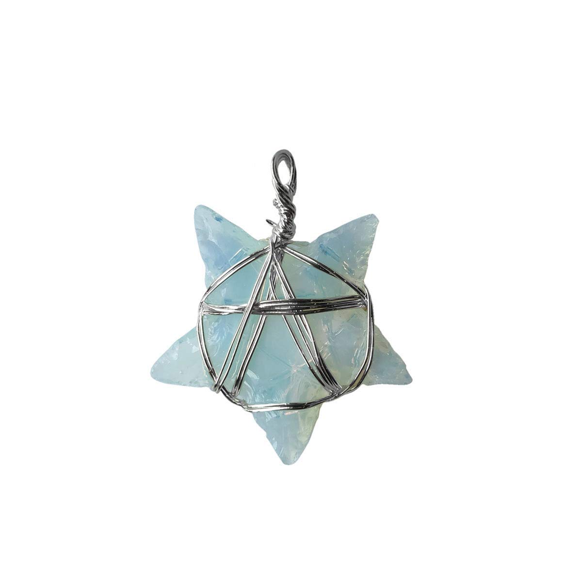 Crystal Pendant with Wire Wrapped for Men & Women | Natural Stone Locket with Chain Gift for Birthday, Anniversary, Friends | Gemstone Reiki Healing Pendant Necklace for Unisex Adult-image-10