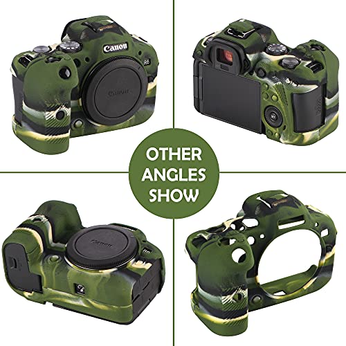 Funda para cámara Canon R6 R6II de silicona protectora miniatura 5