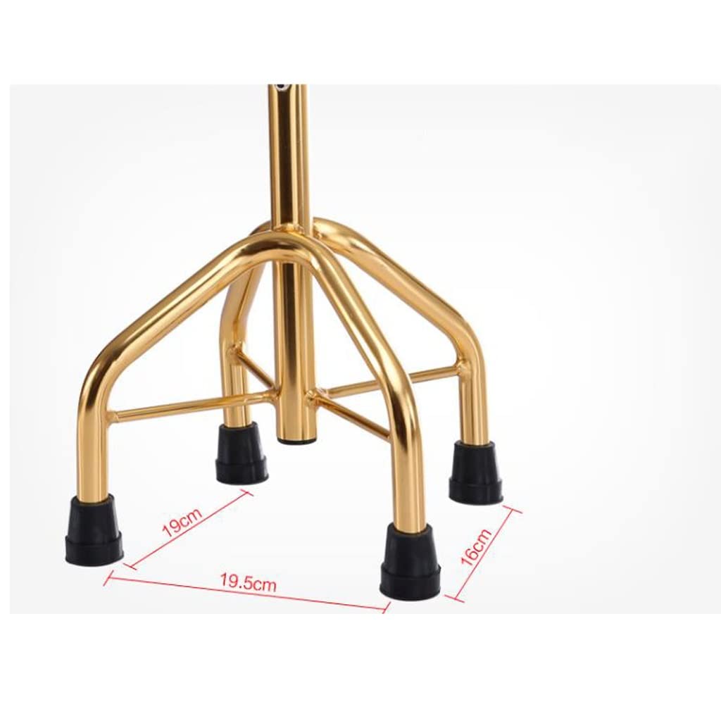bastón, Bastón for Personas Mayores con un bastón de Cuatro Patas, Ligero y Antideslizante, Multifuncional for