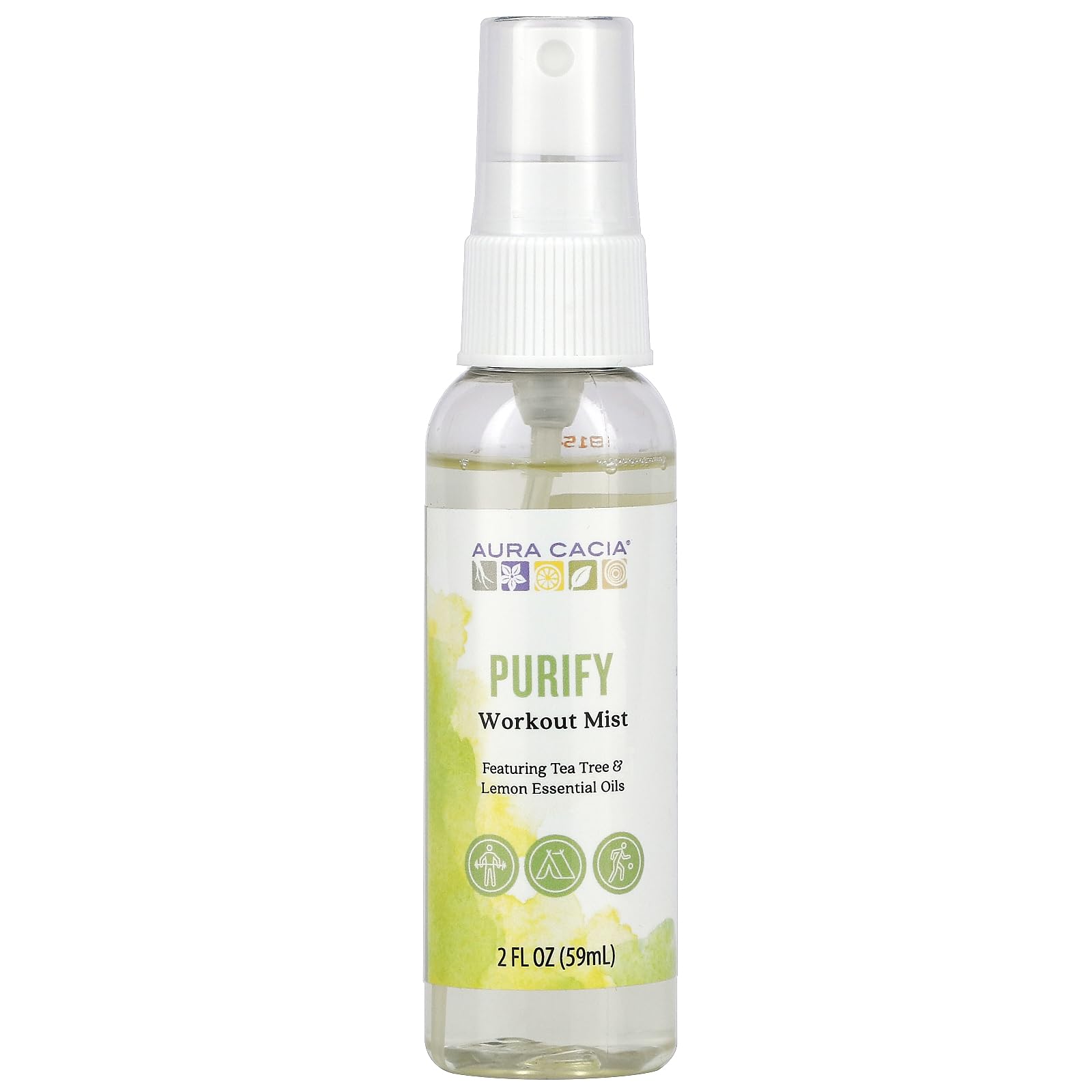 Aura Cacia Purify Workout Mist, 2 Fz