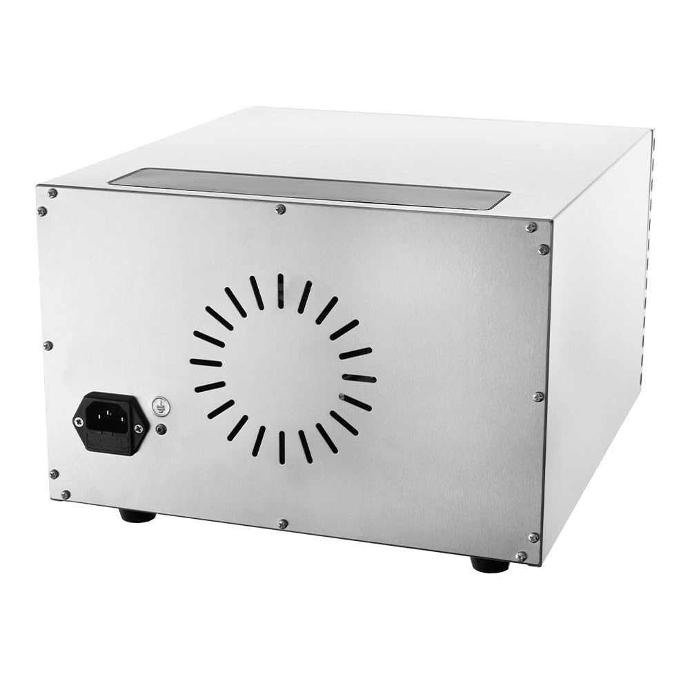 GASTROBACK #46604 Design Dörrautomat Mini Professional, kompakte Maße für kleine Mengen & knappe Stellflächen, hochwertiges Gastro-Edelstahlgehäuse, 400 Watt, Silber