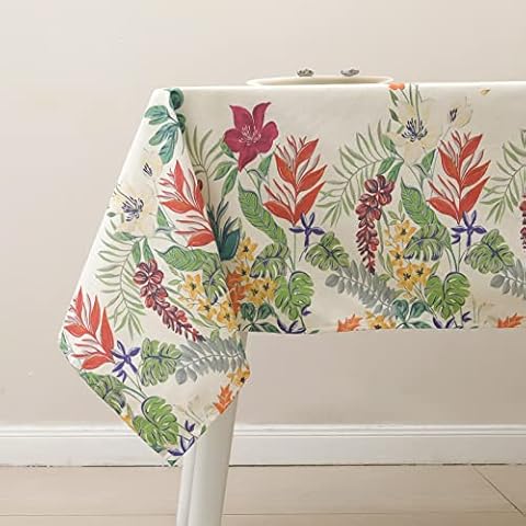 Mantel Rectangular Floral Arquiel Cover