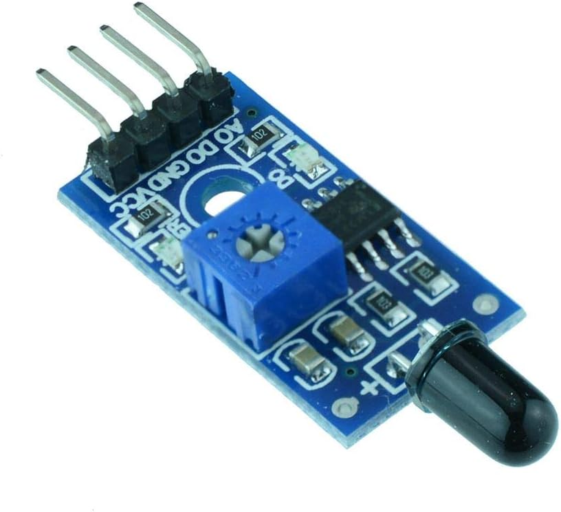 IR Infrared Flame Detector Sensor Module Suitable for Arduino and Microcontrollers