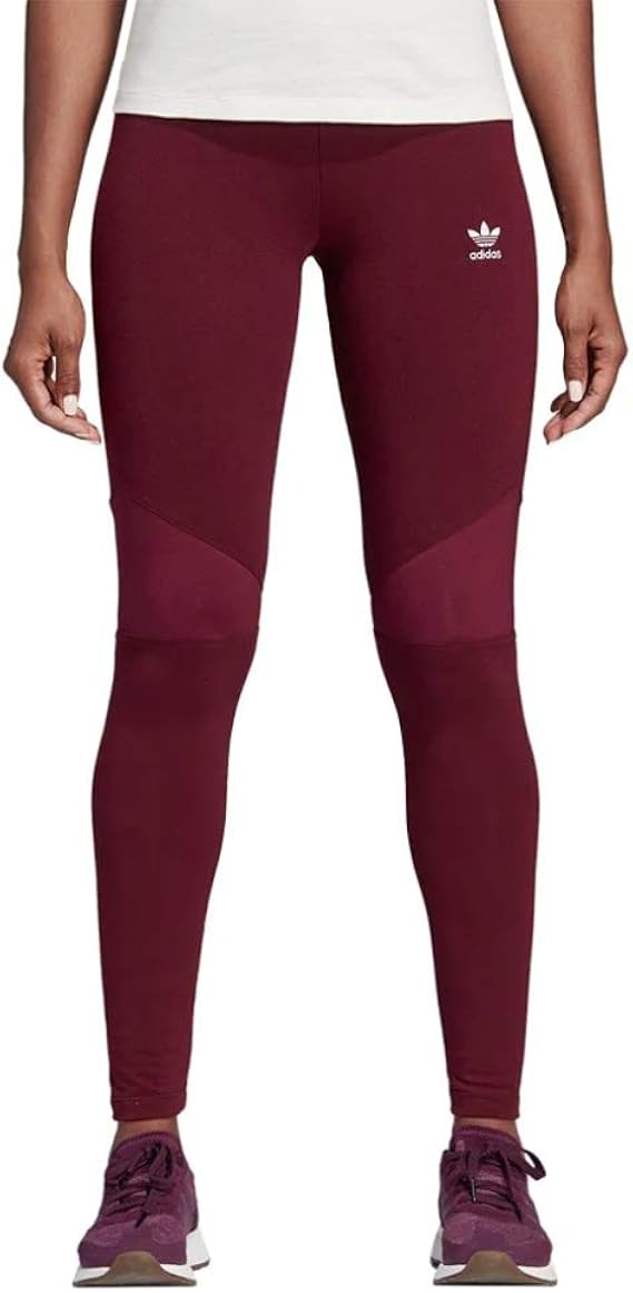 adidas burgundy tights