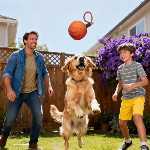 Balle interactive pour chiens pour briser l'ennui avec ce jouet automatique étanche