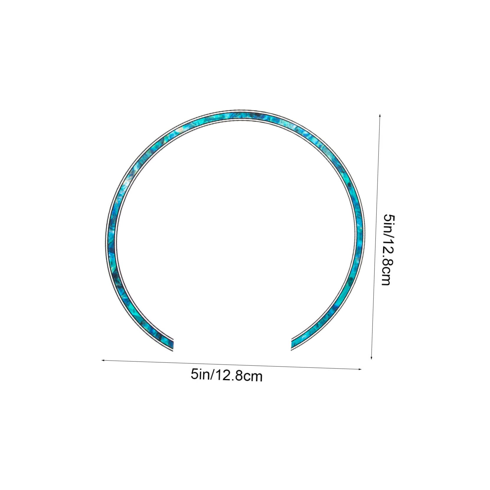 ifundom Sound Hole Rosette Decal Set Guitar Decals for Acoustic Guitar Fret Stickers