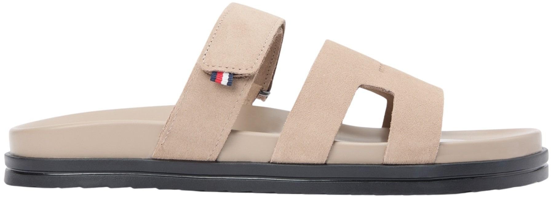 Tommy Hilfiger Herren Adjustable Premium Suede Sandal Fm0fm05774Flache Sandalen