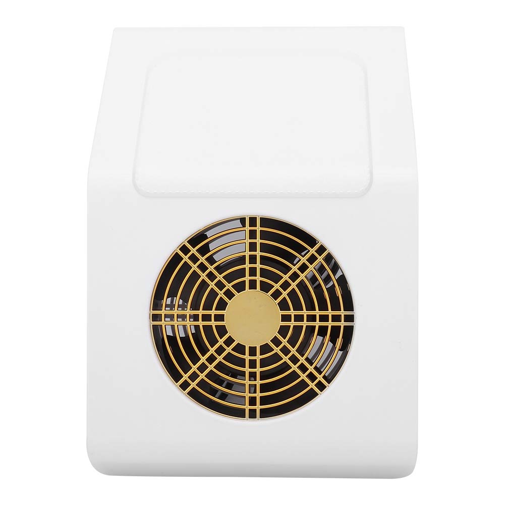 Colector de Polvo de Uñas de 40 W, Máquina de Succión para Decoración de Uñas, Aspiradora, Herramienta de Manicura con Filtro, Herramientas Profesionales de Aspiradora para Salón(fuente blanca)