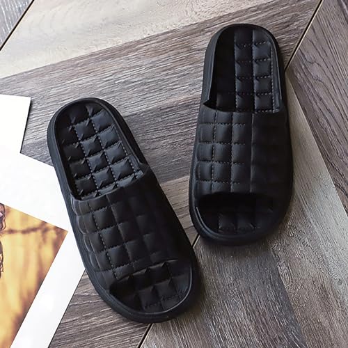 New Slippers for Women in Summer Indoor Bathroom for Men Slippers for Couples Hotel Soft Soles Shiny Slides for Women3