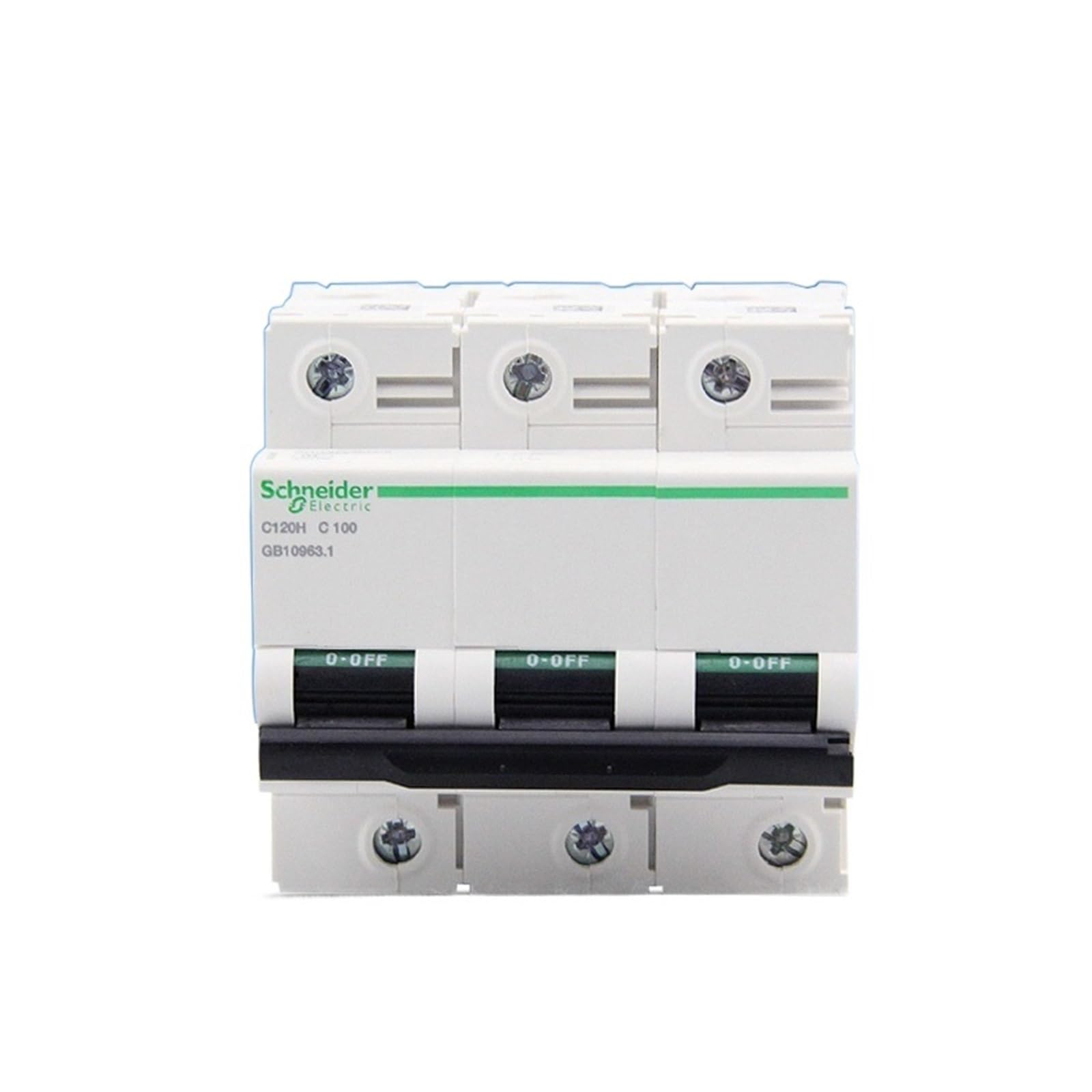 Disyuntor C120H 3P Tipo C interruptor magnetotérmico industrial 80A 100A 125A 10kA
