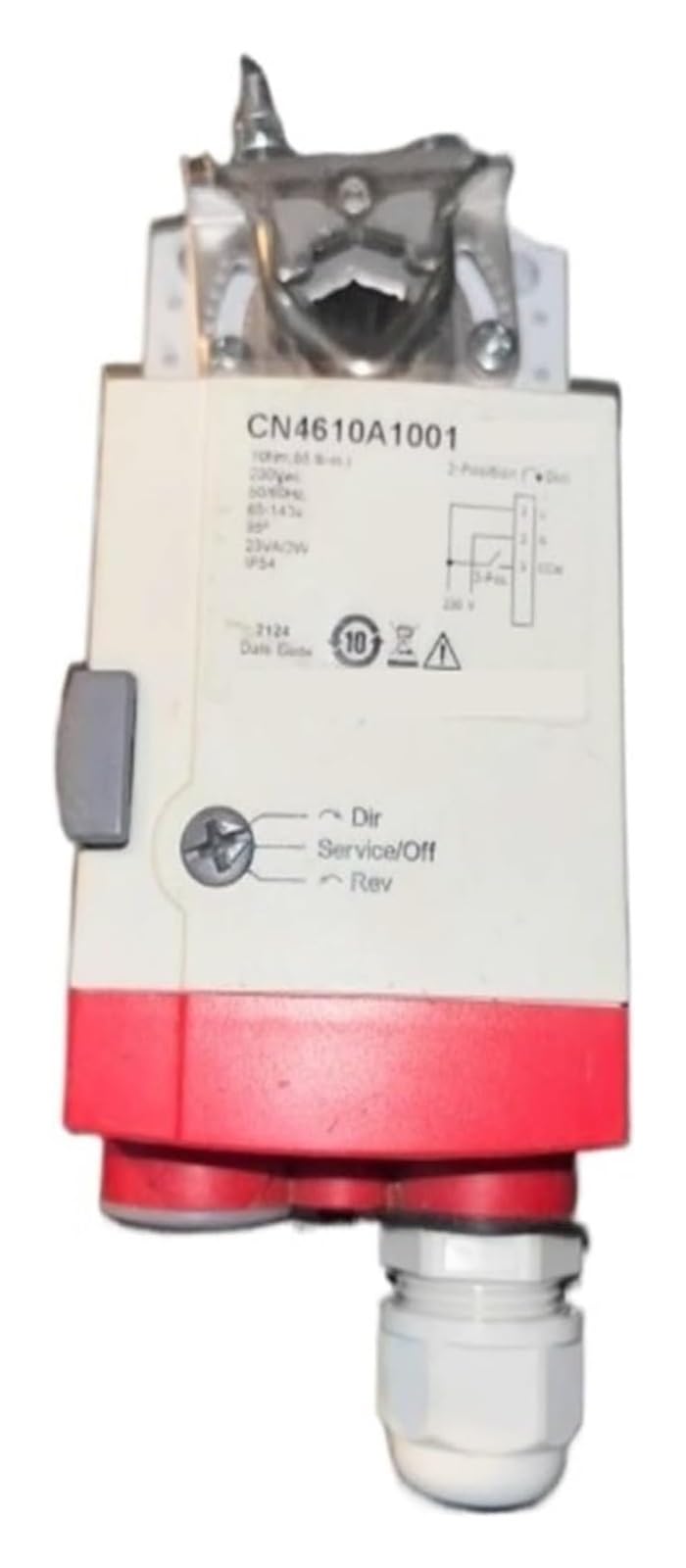 AHDDX HVAC Damper Actuator, CN4610A1001, 10NM 230VAC, Automatic, Switching Type .0221