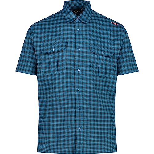 CMP Herren Hemd, Reef-Antracite-Flame, 52