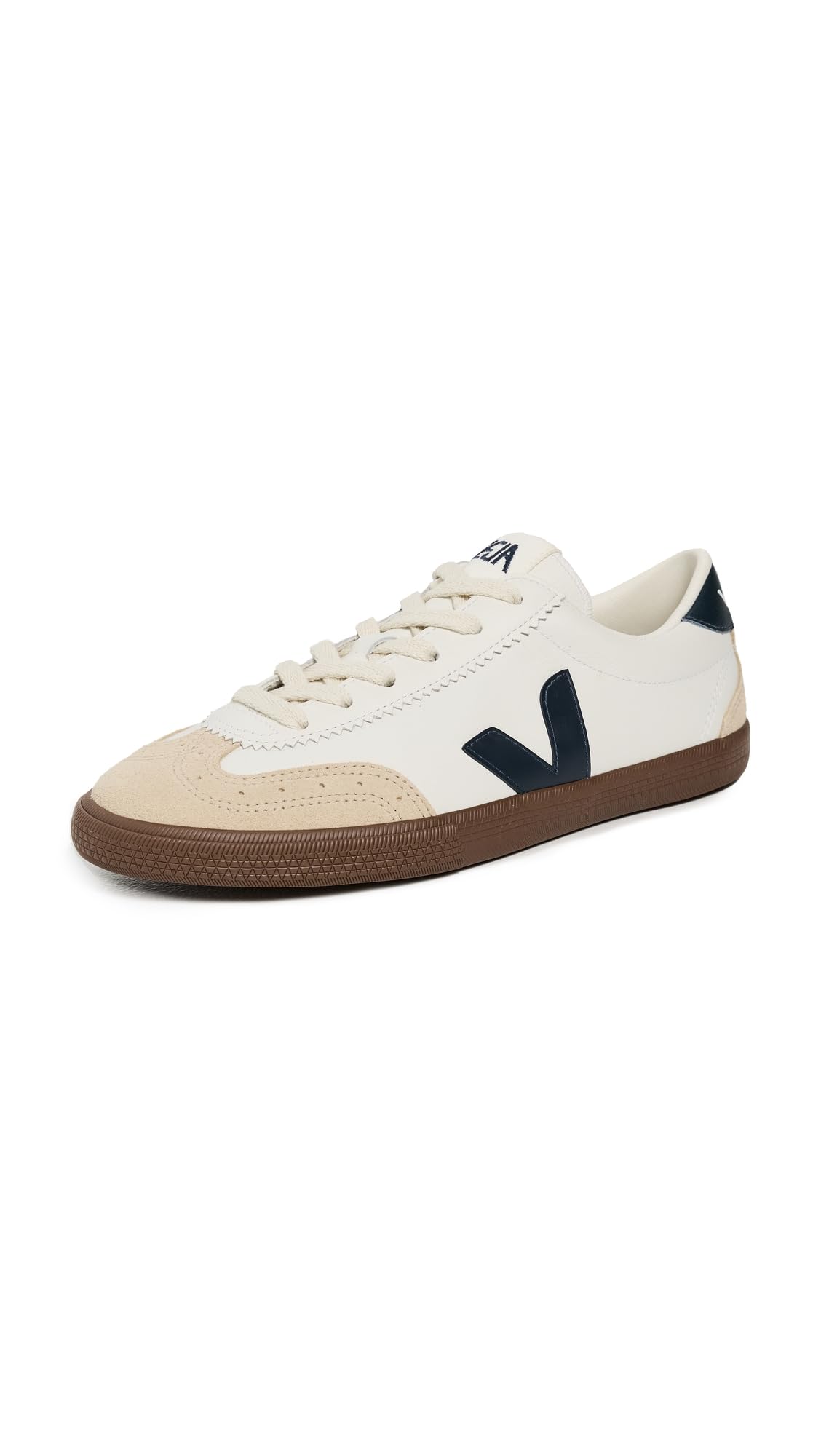 Veja Women's White Volley Leather Trainers - Sneakers - 7 Uk - Shoes