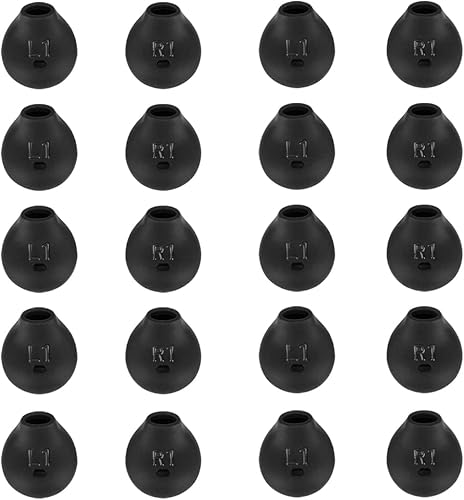 Miniatura 1 de 10 pares de fundas para auriculares de silicona de repuesto compatibles con Samsung Galaxy Note 5Note 7s7s6s6 EdgeLevel U Bluetooth inalámbricos,