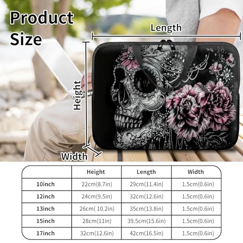 Funda Slim para Laptop de 11-12 Pulgadas con Asa y Cierre miniatura 4