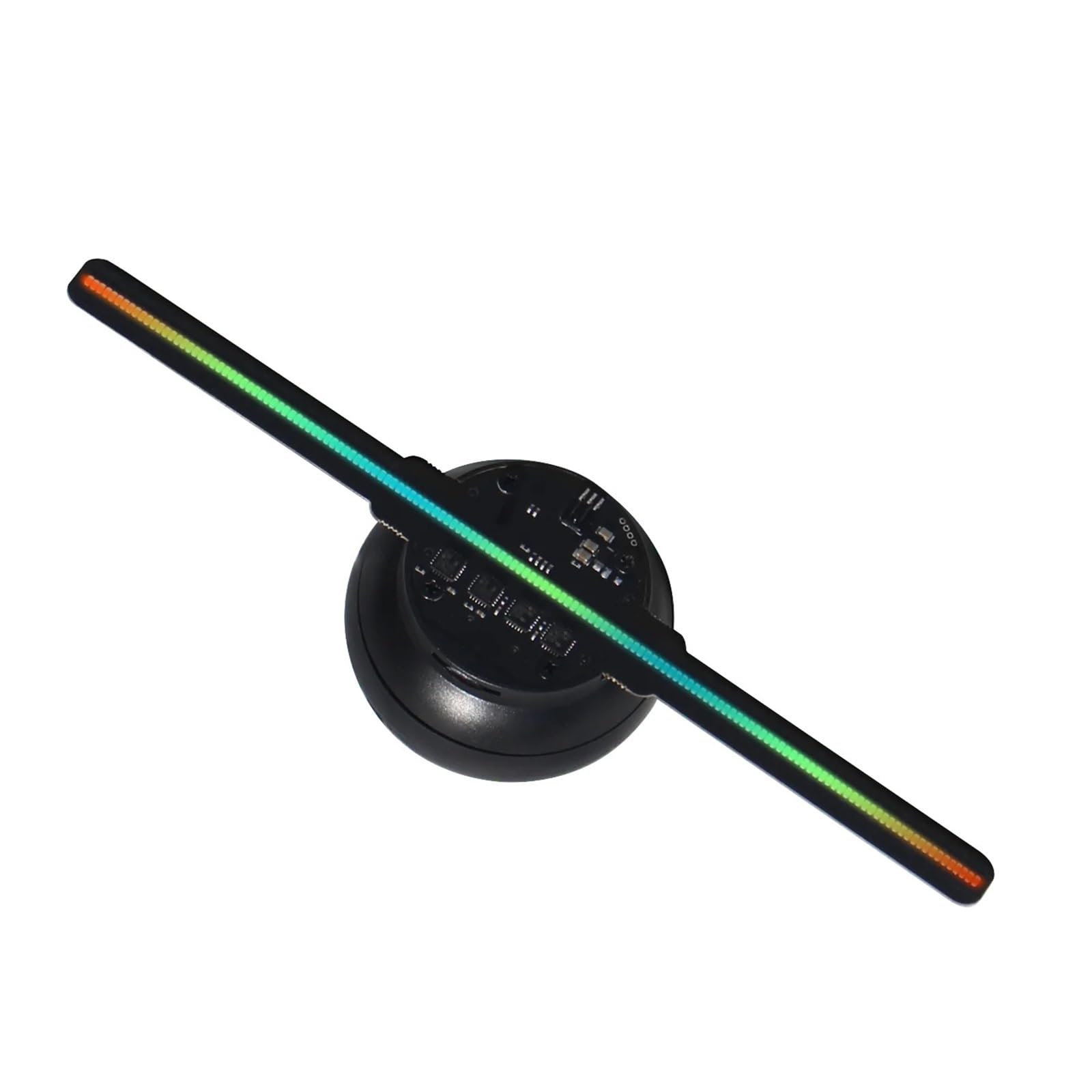 18 cm Holograficzny Projektor LED 3D Wentylator Maszyna Reklamowa Ekran Dekoracyjny 7,1 cala bez opóźnień