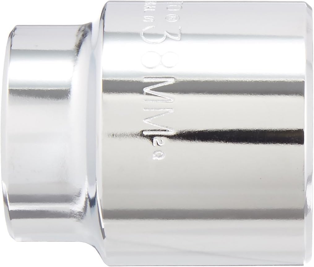 Stanley Proto J5438M 1/2" Drive Socket, 38mm, 12 Point