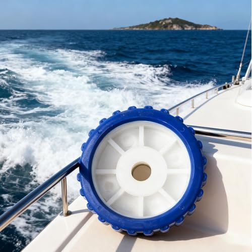 Rouleau de quille pour remorque de bateau avec support en acier