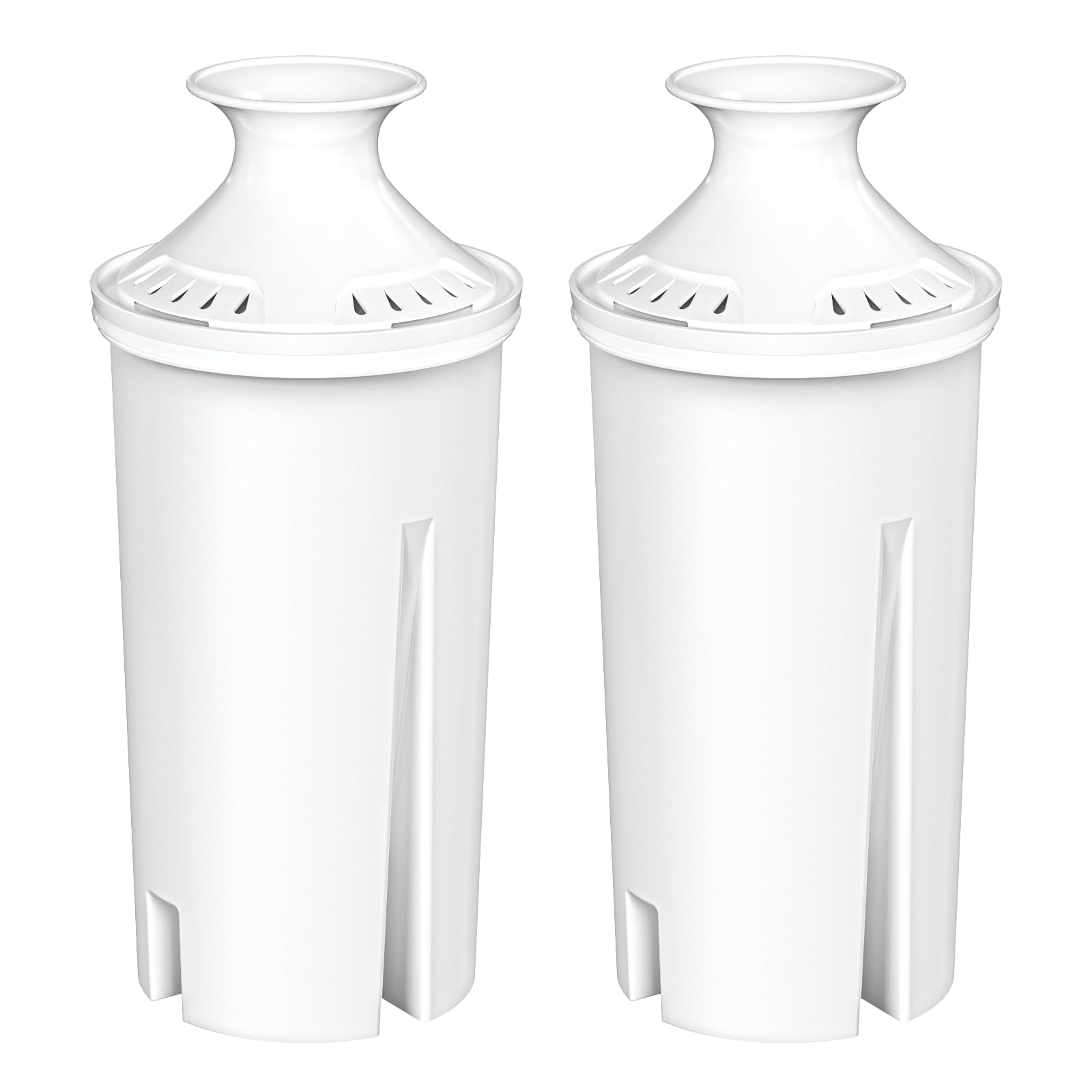 Fil-Fresh NSF 53 & 42 Certified Water Filter Replacement for Brita® Pitchers and Dispensers, Replaces Brita® Classic OB03, 35557, Mavea® 107007, Reduce Cadmium, Mercury, Copper, BPA free, 2-Pack