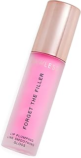 Forget the Filler Lip Plumping Line Smoothing Gloss - Daisy Pink - Premium Volumizing Lip Gloss with Natural Ingredients Designed to Plump, Firm, and Hydrate Lips 0.11 oz