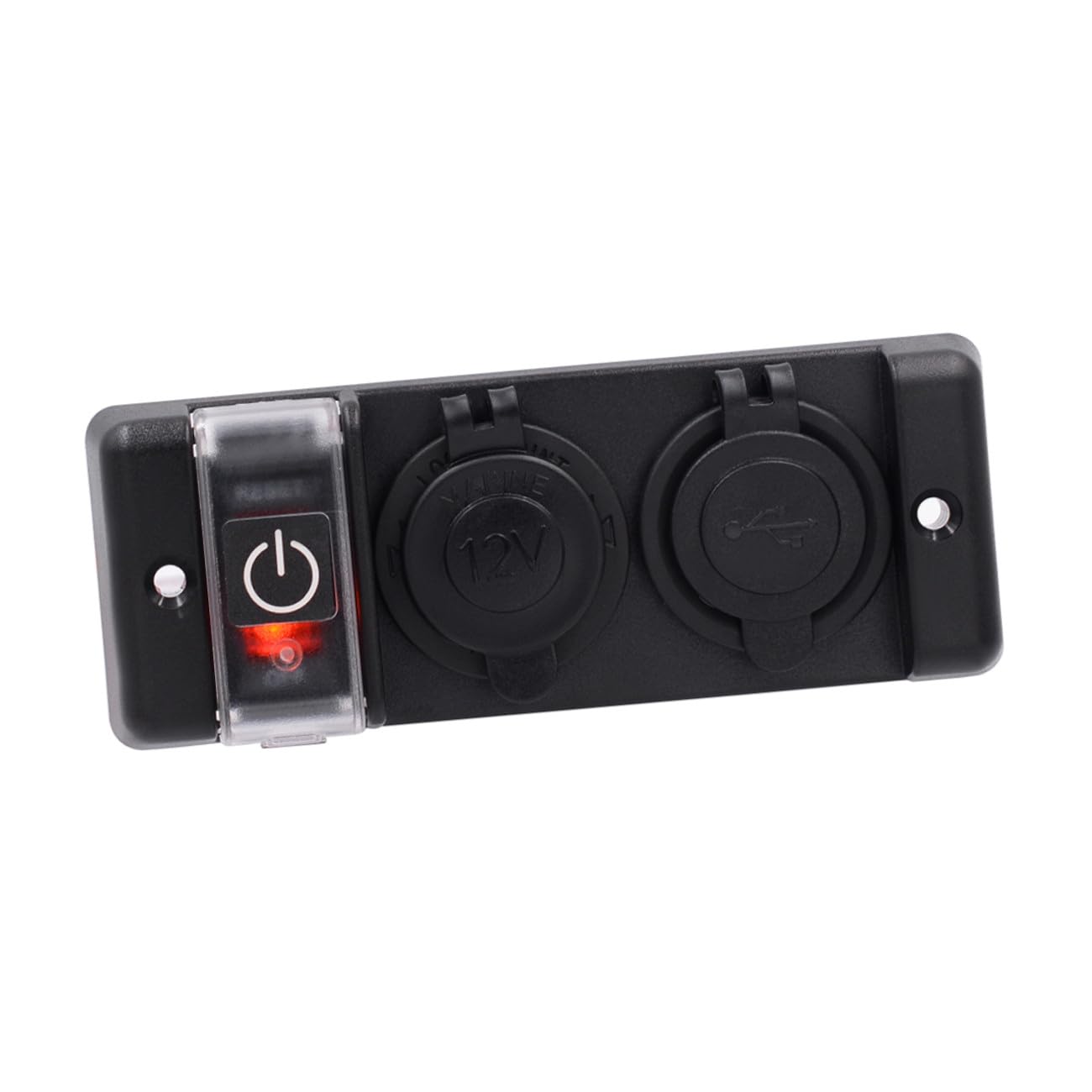 Prise Allume-cigare Chargeur Double USB 12-24 V Étanche
