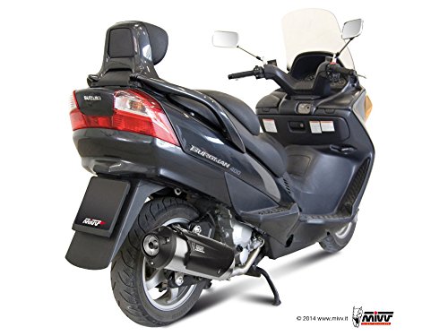 Suzuki Burgman 400 2004 Complete Exhaust Mivv Terminal Urban Stainless