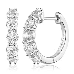 Hoops 02-18k White Gold Plated