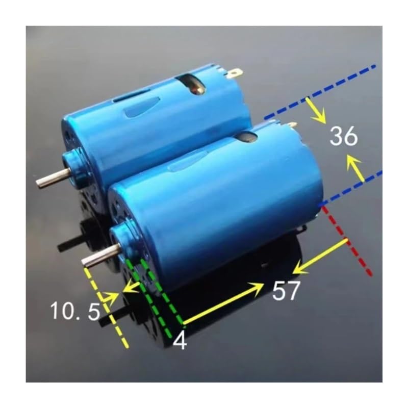 RS-550 Electronic Starter DC 12V 24V 30000RPM High Speed Large Torque RC Car Boat Model DIY OROAOBOMT