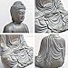 Meditating Buddha Statue Outdoor Large, Zen Garden Statues, 10.3inch Buddha Serene Decorative Sitting Sculptures for Home Indoor Outdoor Garden Patio Desk Porch Yard Art Decoration (Waterproof)
