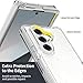 Gufiire for Galaxy Z Fold 7 Case Compatible with MagSafe, Built-in 9H Tempered Glass Screen Protector Anti-Yellowing Slim Thin Phone Cover Strong Magnetic Case for Samsung Galaxy Z Fold7 (Clear)