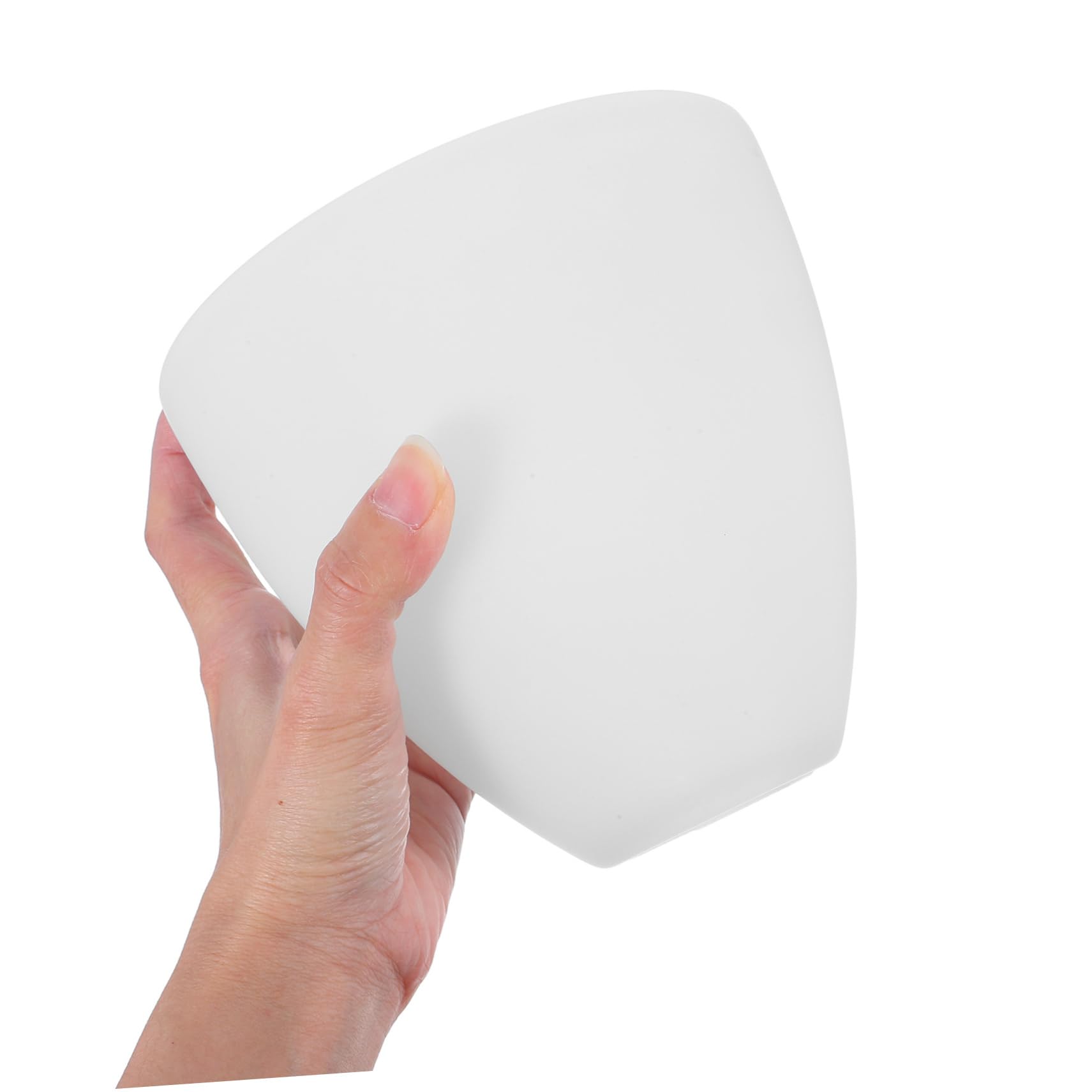DOITOOL Pantalla de reemplazo de vidrio E27 con diámetro de orificio de 4,2 cm para techos y luces colgantes cubierta de vidrio con dispersión de luz suave para dormitorio y sala de estar