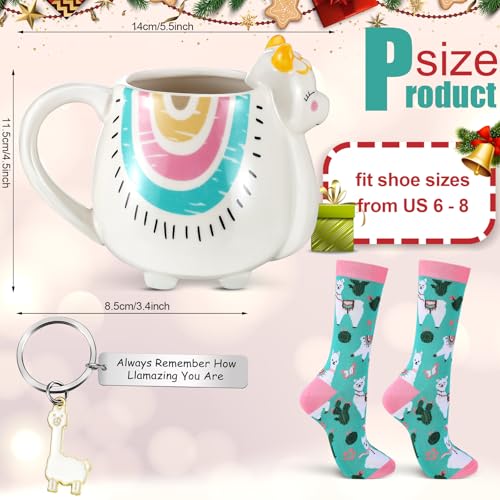 Set de 3 Piezas Mug Llama y Accesorios para Mujeres miniatura 2