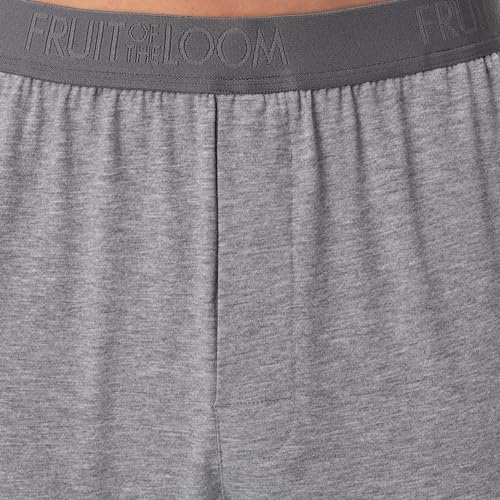 Fruit of the Loom Men's 360 Stretch Sleeve V-Neck Top and Short Sleep Pajama Set4