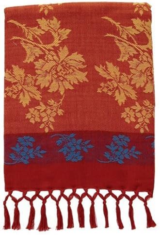 April Cornell Field Flower 60-by-90-Inch Tablecloth, Cameo Jacquard Multi