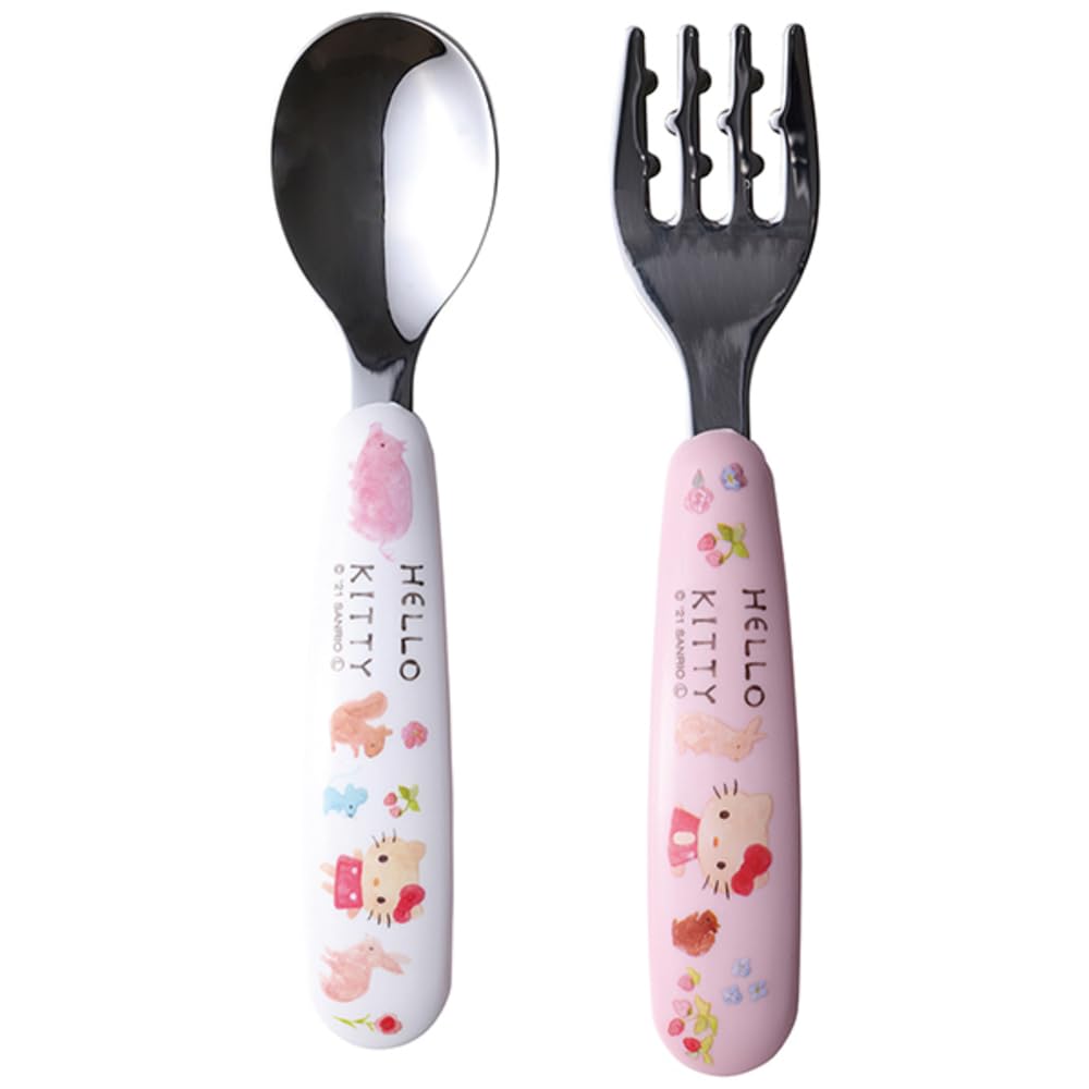 ◯ハローキティ 1998年製 エンジェルキティ スプーン＆レスト セット ◯ハローキティ 1998年製 エンジェルキティ スプーン＆レスト
