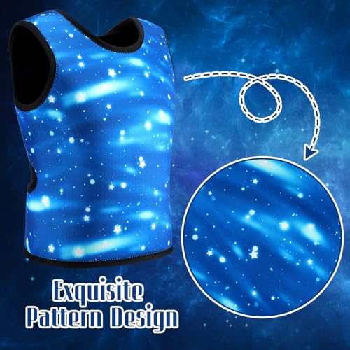 Coume Sensory Vest for Boys and Girls - Breathable Blue Deep Pressure Comfort Vest - Christmas Gifts, Xmas Present4