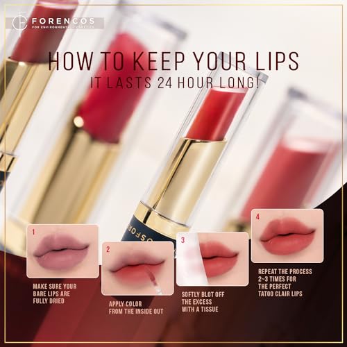 Forencos Long Lasting Waterproof Lip Stain Liquid Lipstick thumb #3