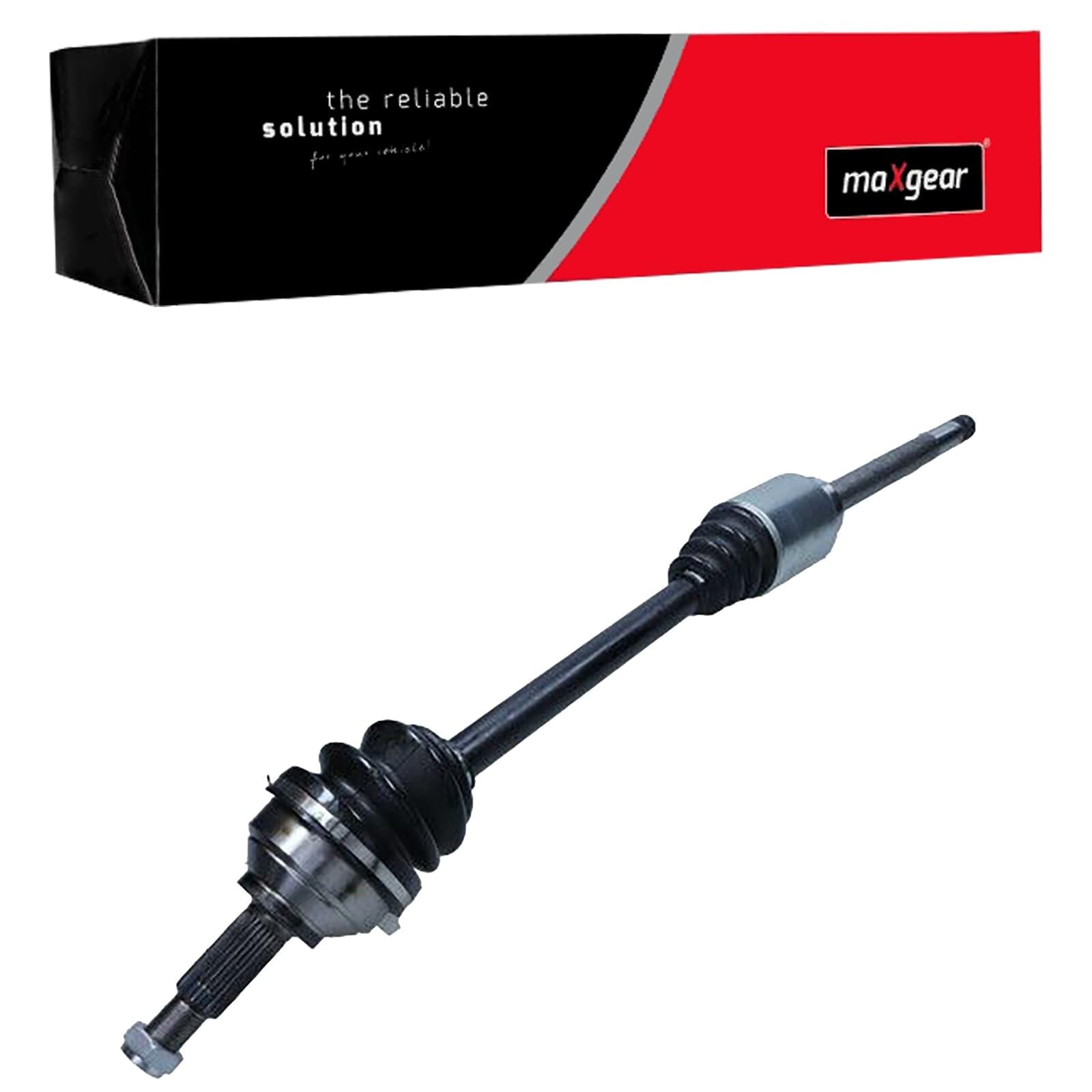 MAXGEAR Árbol de transmisión Delantero Derecha Dentado exterior, lado de rueda: 27 Longitud: 1018 mm Compatible con OPEL Vivaro A Combi X83 49-0634