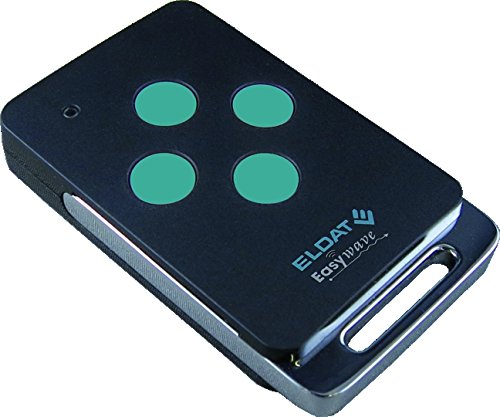 Easywave - RT42E50040121K ELDAT Handsender RT42 4-Kanal, Schwarz, Metallbügel, Mehrfarbig 210436