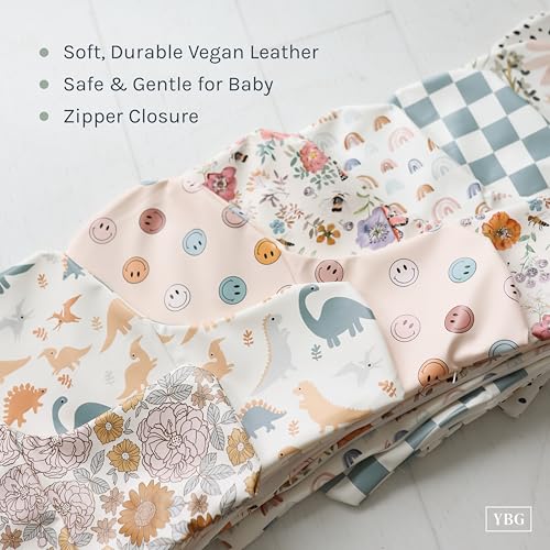Image of Yeah Baby Goods Wipeable Cushion Cover (Beans on Clay) - Compatible with The IKEA Antilop Highchair - Soft, Waterproof Baby High Chair Cover