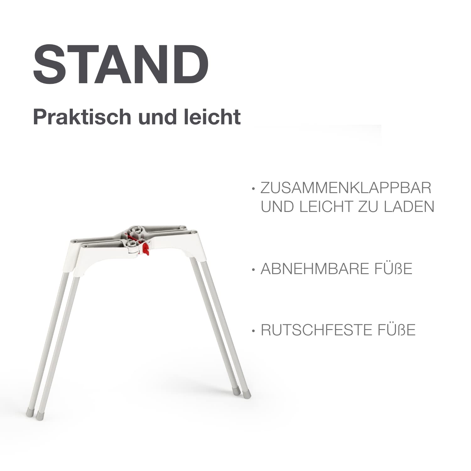 OKBABY Bella Kit mit Halterung, gemütliche Badewanne für Neugeborene und Babys von 0-12 Monate - Weiss