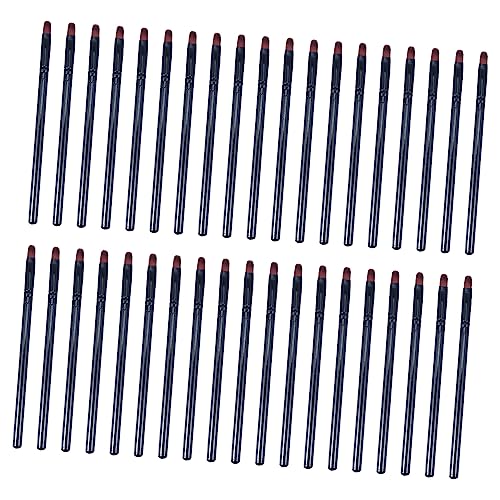SHERCHPRY 50pcs Lip Brush Applicator Portable Lip Makeup Tools for Daily Use Professional Beauty Salons Home Flexible Design Shade