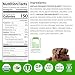 Orgain Organic Vegan Protein Powder, Creamy Chocolate Fudge - 21g Plant Protein, 6g Prebiotic Fiber, Low Net Carb, No Lactose Ingredients, No Added Sugar, Non-GMO, For Shakes & Smoothies, 2.03 lb
